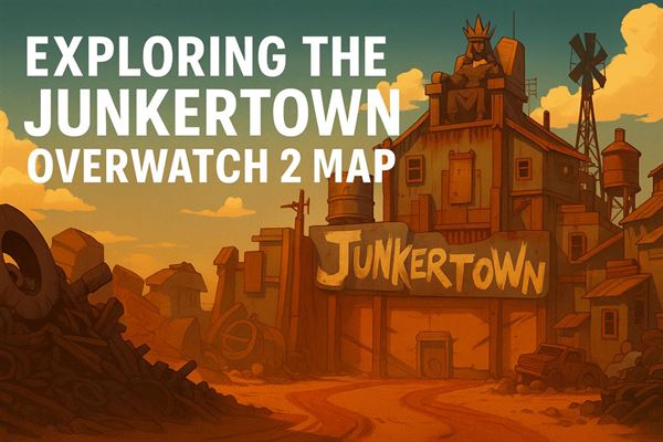 Exploring the junkertown overwatch 2 map